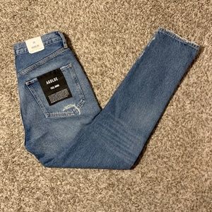 NWT Agolde Distressed Denim Jeans - Size 26